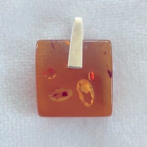 Vintage Amber Pendant